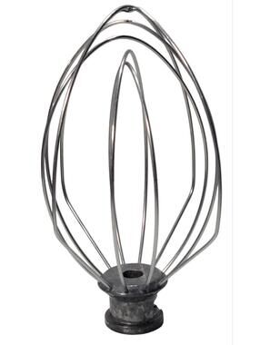 Stainless Steel Whisk for Kitchenaid 6 Qt Bowl-Lift Stand Mixer 6-Wire KN256 A3